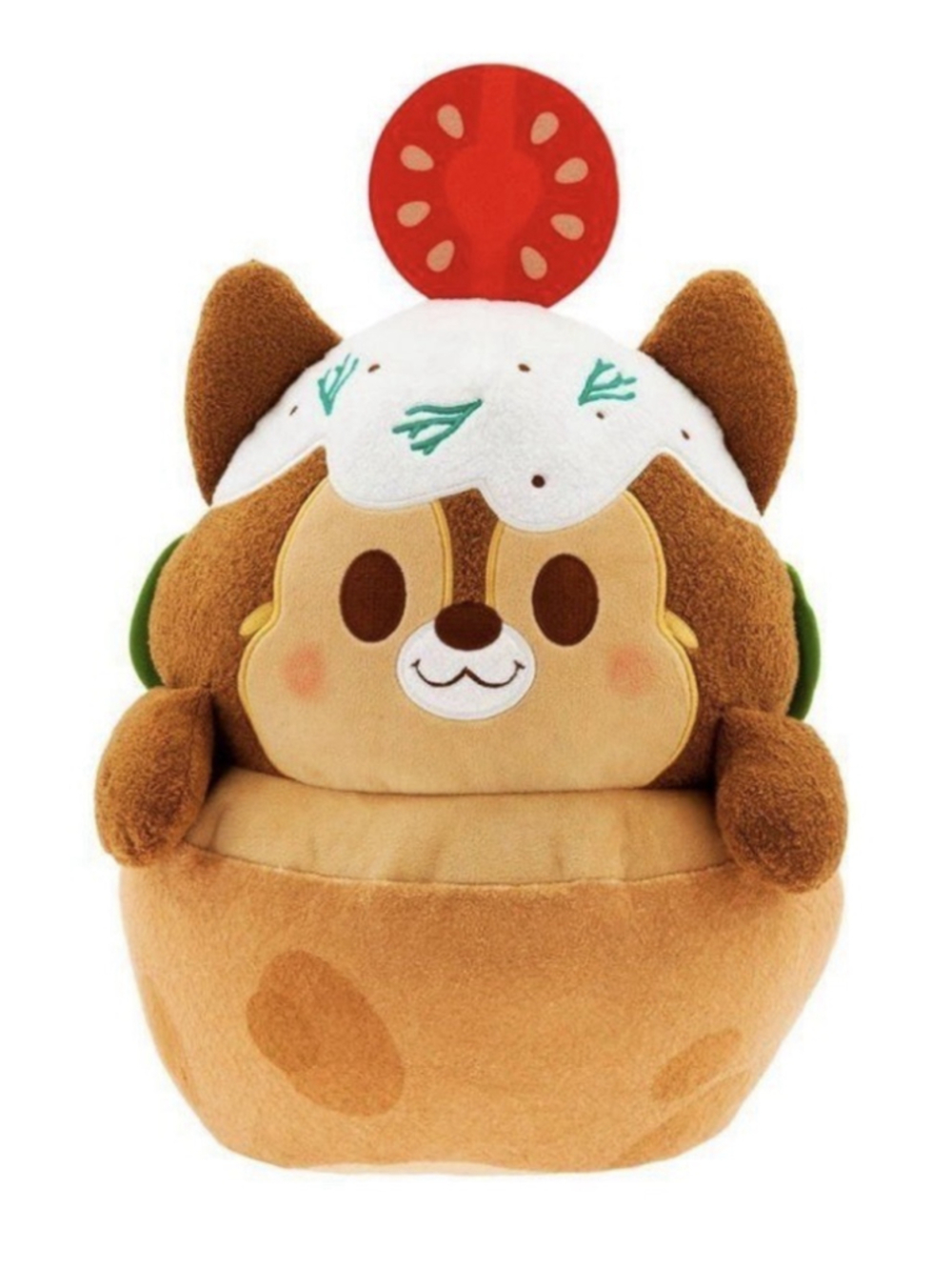 Disney Munchlings Plush Street Food Collection Chip Falafel Pita Pocket